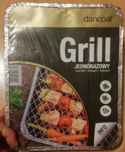 Zdjęcie oferty: grill jednorazowy węglowy Dancoal piknik kemping