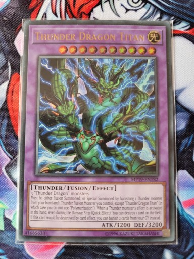 Zdjęcie oferty: Yu-Gi-Oh! Thunder Dragon Titan (UR)