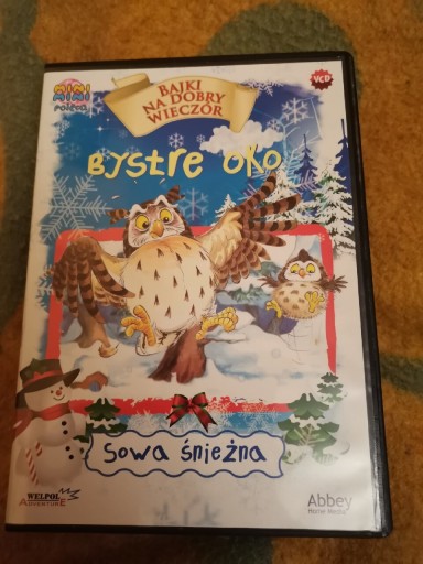 Zdjęcie oferty: BYSTRE OKO SOWA ŚNIEŻNA - PŁYTA VCD