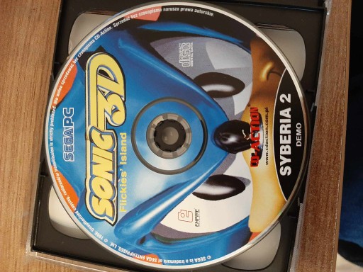 Zdjęcie oferty: Sonic 3D - płyta z CD-Action