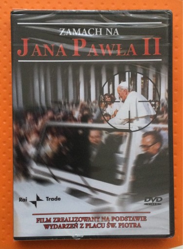 Zdjęcie oferty: ZAMACH NA JANA PAWŁA II  dvd folia