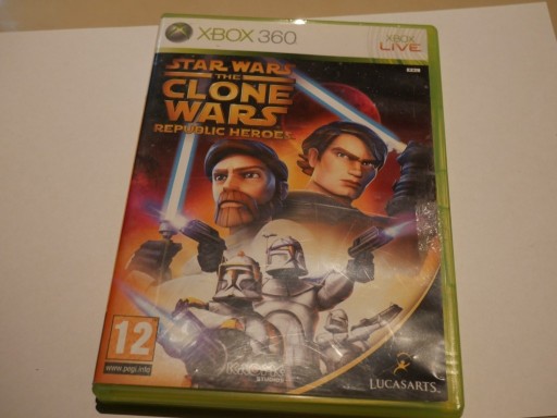 Zdjęcie oferty: xbox 360 star wars clone republic heroes