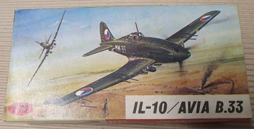 Zdjęcie oferty: Model samolotu IŁ-10 / AVIA B.33.