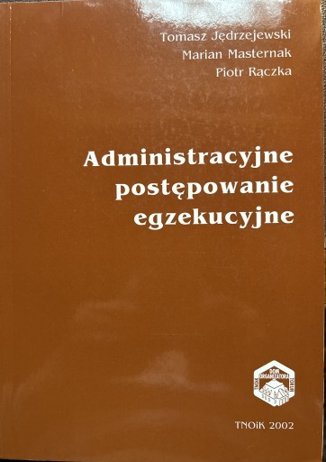 Zdjęcie oferty: Administracyjne postępowanie egzekucyjne