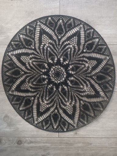 Zdjęcie oferty: Mandala rozeta na szydełku  łapacz snów boho 70 cm