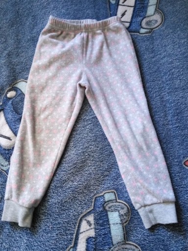 Zdjęcie oferty: Spodnie  dresowe polarowe dziewczęce 86
