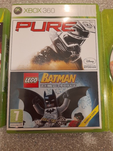 Zdjęcie oferty: LEGO BATMAN + PURE wyścigi quadów gry na Xbox