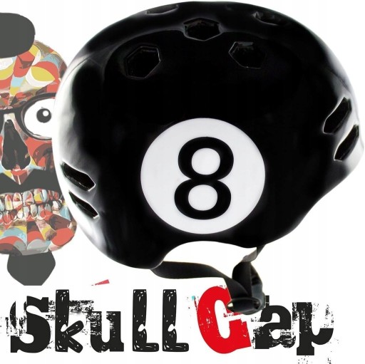 Zdjęcie oferty: Skullcap kask BMX uniwersalny L 58-61