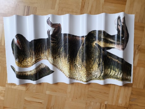 Zdjęcie oferty: Roommates naklejka na ścianę dinozaur T-rex 