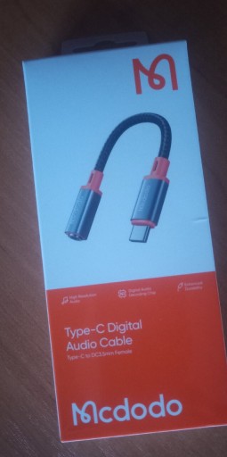 Zdjęcie oferty: Przejściówka do słuchawek 3,5mm na USB-C z DAC