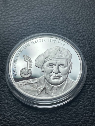 Zdjęcie oferty: 10 zł. 2003r.  Gen. St. Maczek   Ag