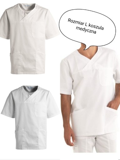 Zdjęcie oferty: Uniform medyczny lekarz doktor rozmiar L koszula 