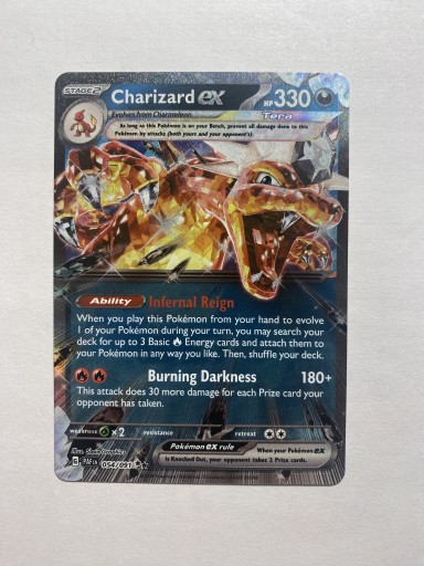 Zdjęcie oferty: Pokemon TCG Paldean Fates Charizard 054/091