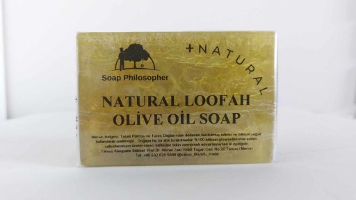Zdjęcie oferty: Naturalne mydło z gąbką luffa - Oliwa z oliwek