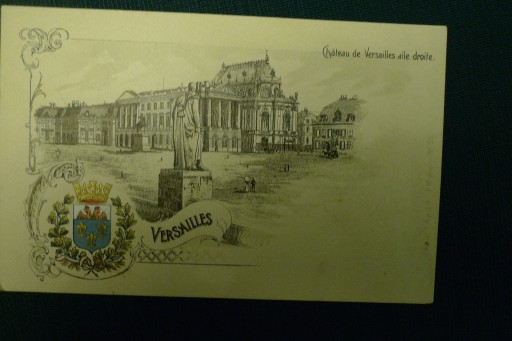 Zdjęcie oferty: Francja Wersal  Litho przed 1905 r