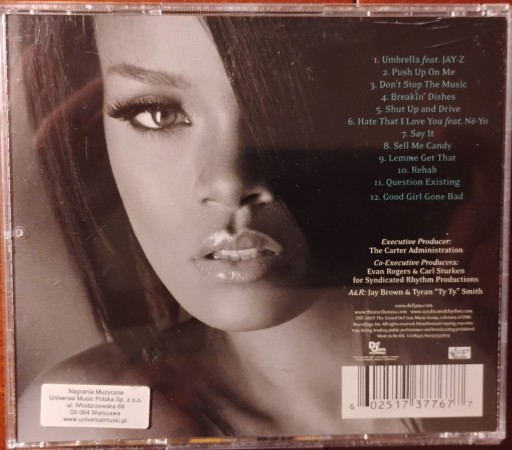 Zdjęcie oferty: Rihanna Good Girl Gone Bad (CD)