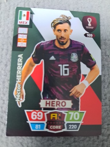 Zdjęcie oferty: FIFA World Cup Qatar 169 Hero Hector Herrera