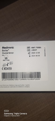 Zdjęcie oferty: Sensory Medtronic enlite