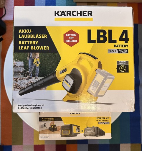 Zdjęcie oferty: Dmuchawa Akumulatorowa Kärcher LBL4 + Battery Pack