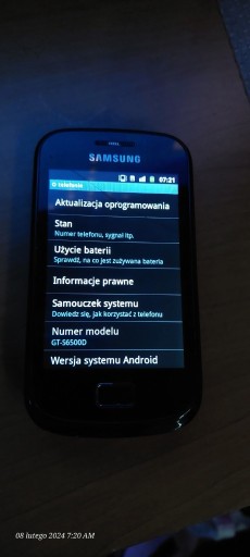 Zdjęcie oferty: Samsung Galaxy mini 2 GT-S6500D