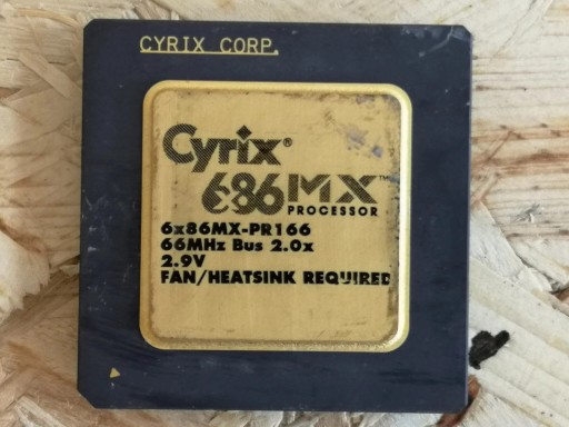 Zdjęcie oferty: CYRIX 686 MX 6X86MX-PR166