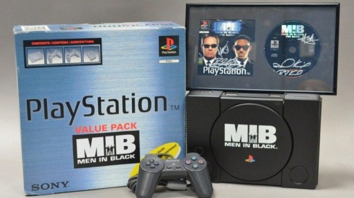 Zdjęcie oferty: KONSOLA PS1 MAN IN BLACK CHRIS ROCK WITH BOX