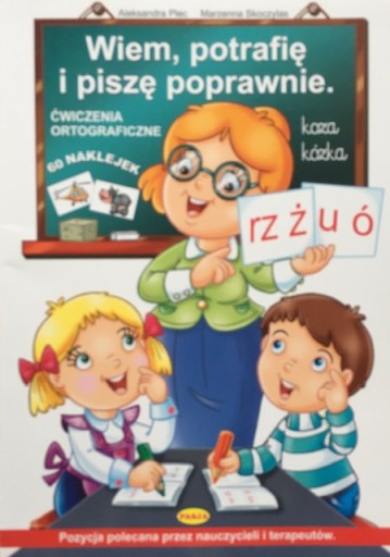 Zdjęcie oferty: Wiem, potrafię i piszę poprawnie plus gratis Pasja