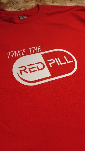 Zdjęcie oferty: Koszulka Red Pill RedPill MGTOWN Manosfera Matrix