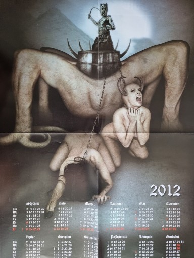 Zdjęcie oferty: Plakat BEHEMOTH z 2012 r. - Format A2 - NOWY!