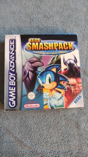 Zdjęcie oferty: Sega Smashpack Nintendo Game Boy Advance GBA box