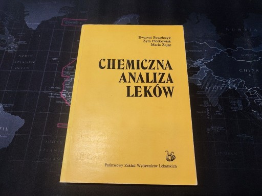 Zdjęcie oferty: Chemiczna analiza leków Pawełczyk Płotkowiak 