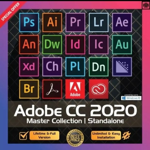 Zdjęcie oferty: Adobe Creative 2021 Master Collection Windows 