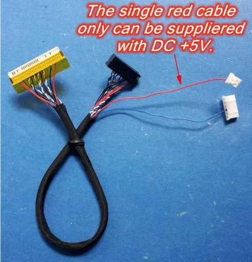 Zdjęcie oferty: Kabel LVDS FI-X 1Ch 8Bit 30 pinów 1.0mm LCD 30p