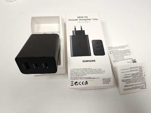 Zdjęcie oferty: Oryginalna ładowarka Samsung Trio 65W