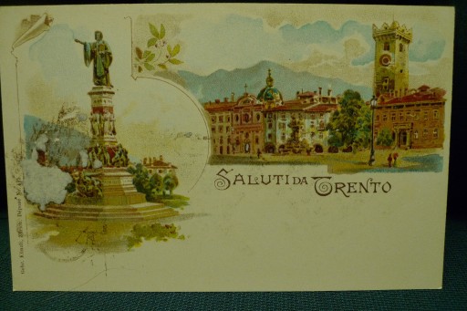 Zdjęcie oferty: Trento  Litho przed 1905 r