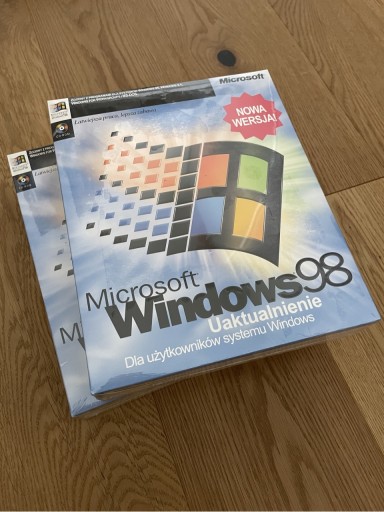 Zdjęcie oferty: System operacyjny retro Windows 98 Upg PL BOX nowy
