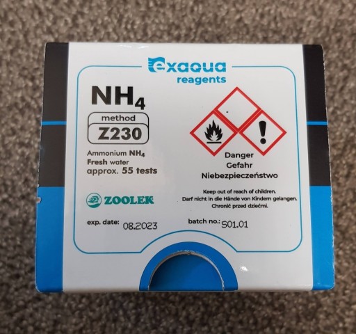 Zdjęcie oferty: Exaqua Amoniak NH4 Woda Słodka Z230 do PRO3/PRO6