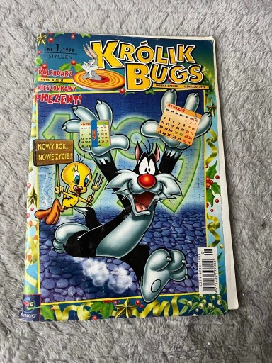 Zdjęcie oferty: Królik Bugs, Komiks PL, 1 / 1999, Egmont