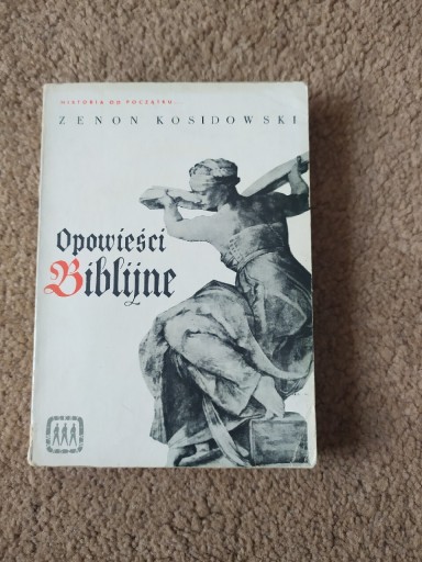 Zdjęcie oferty: Opowieści Biblijne, Zenon Kosidowski, Iskry 1967