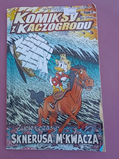 Zdjęcie oferty: Komiksy z Kaczogrodu tom 2 Życie i Czasy Sknerusa