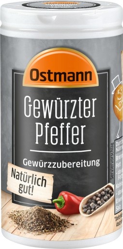 Zdjęcie oferty: Ostmann Pfeffer Gewürzzubereitung   40g