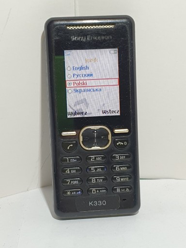 Zdjęcie oferty: Sony Ericsson K330 czarny