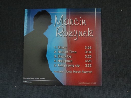 Zdjęcie oferty: Marcin Rozynek Siłacz Nick of Time CD