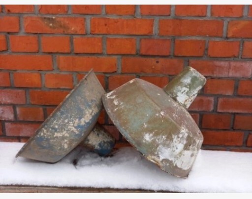 Zdjęcie oferty: stara lampa emaliowana przemysłowa klosz PRL pub