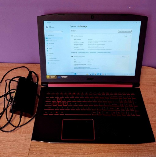 Zdjęcie oferty: Laptop gamingowy Acer Nitro 5