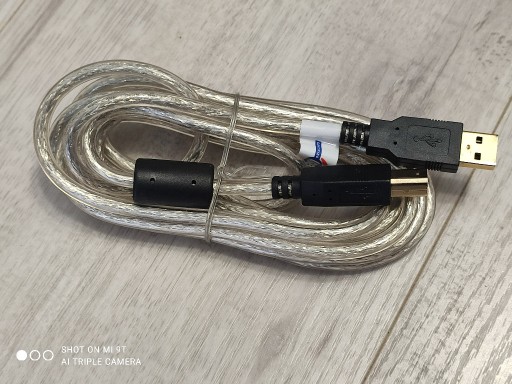 Zdjęcie oferty: Kabel do drukarki USB 2.0 A - B 3 m premium