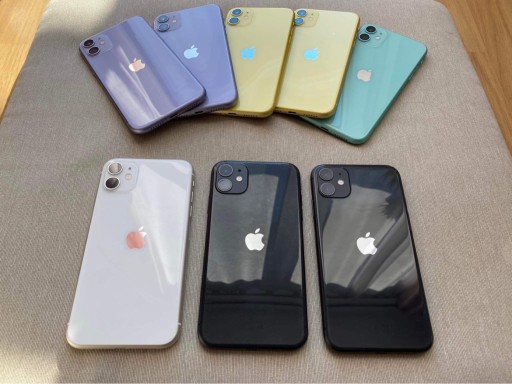 Zdjęcie oferty: Apple iPhone 11 64GB / Yellow / Black / Purple
