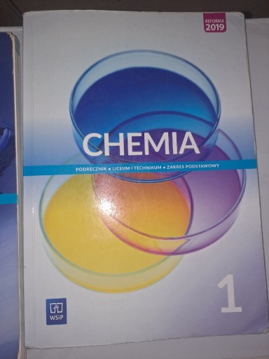 Zdjęcie oferty: Chemia dla klasy 1 technikum/liceum