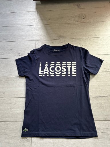 Zdjęcie oferty: Lacoste t-shirt granat, rozmiar m