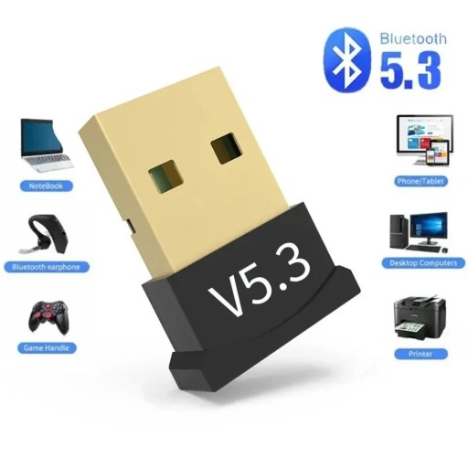 Zdjęcie oferty: ADAPTER USB BLUETOOTH 5.3 SZYBKA DOSTAWA ! 